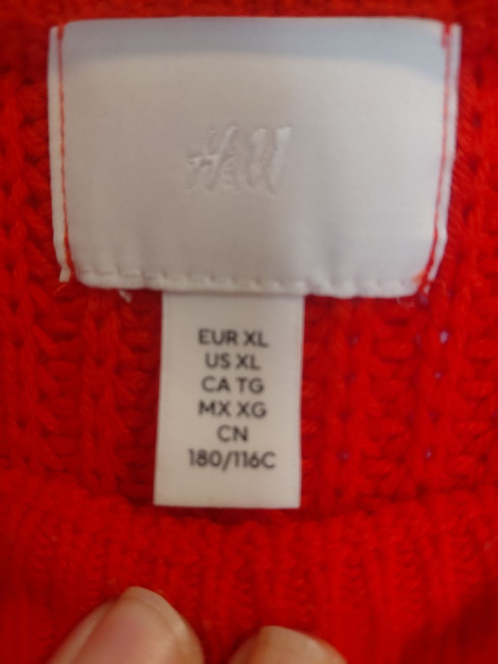 Pullover & Sweatshirts: Pull H&M orange taille XL parfait état – Neu (gemäss Beschreibung) aus Montreux von san_5mgz 1