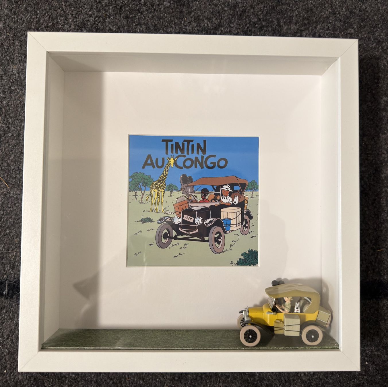 Altro in Decorazioni & Accessori: Tableau Tintin au Congo 3d – Usato da Lausanne venduto da macgiver1008