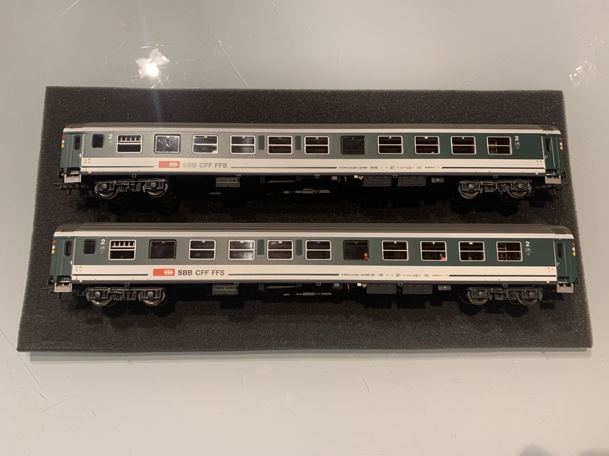 LS Models Modelleisenbahnen: LS Models SBB Bpm 2er Set – Gebraucht aus Rüegsauschachen von  1