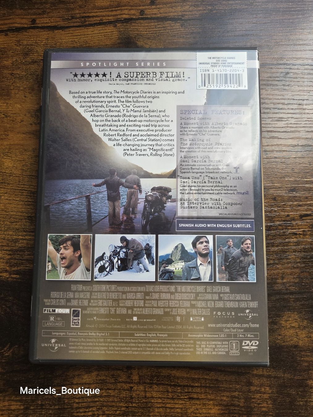 Alle DVDs: The Motorcycle Diaries DVD  – Gebraucht aus Winterthur von Maricels_Boutique 4