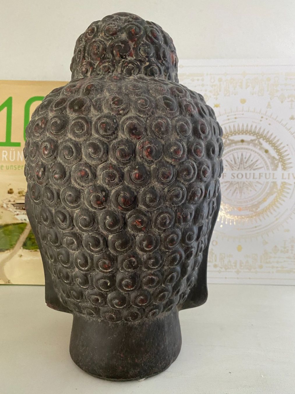 Sculture & Statue: Buddha Kopf – Nuovo e nell'imballaggio originale da Stetten SH venduto da bijoux18 4