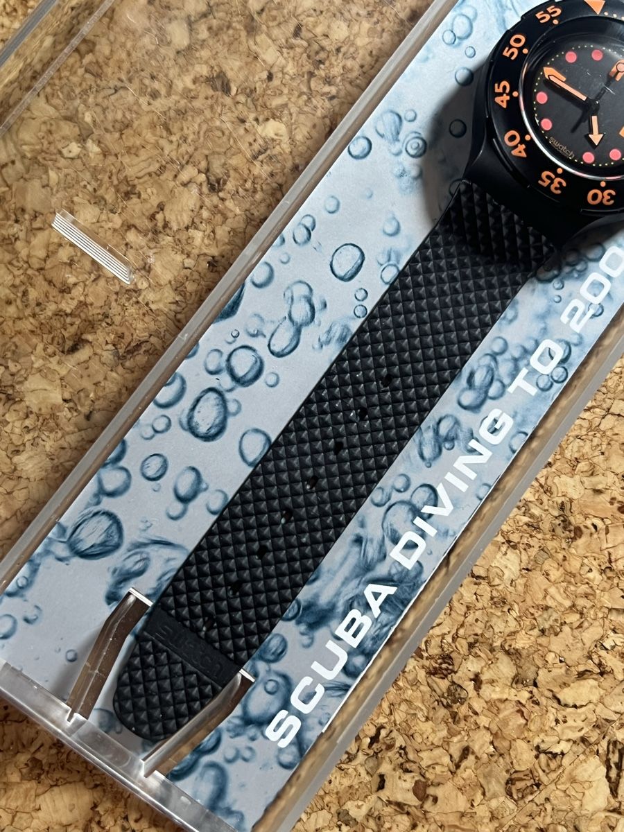 Swatch Uhren: Swatch Scuba alt Black/schwarz – Gebraucht aus Basel von bellespirit 3