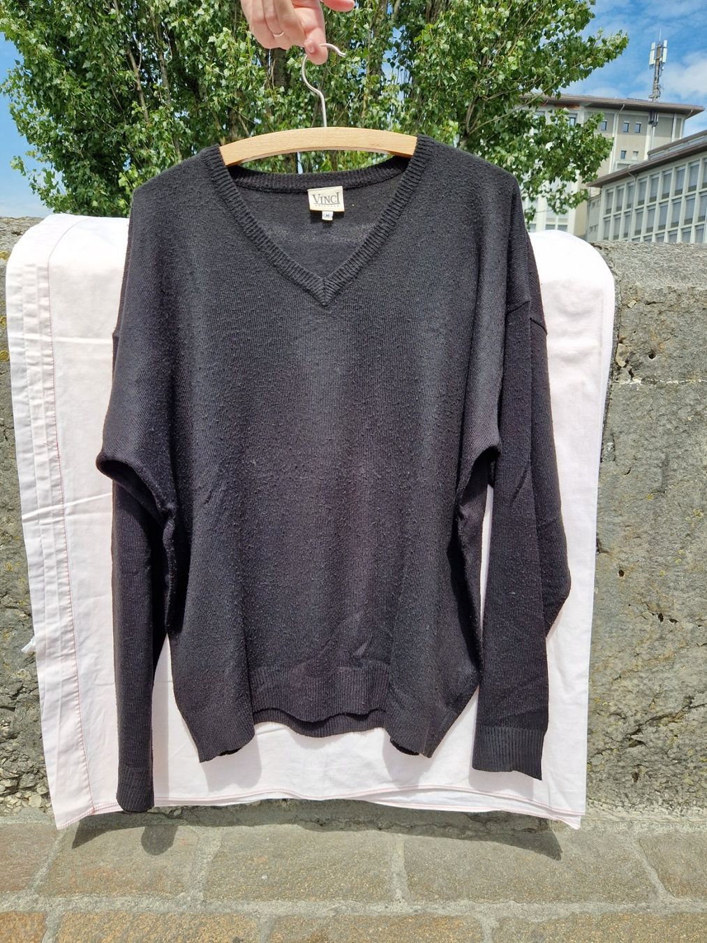 Maglioni & Felpe: Pullover, Strickpullover schwarz Gr. M (Damen) – Usato da Nebikon venduto da Japostyle