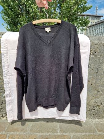Pullover, Strickpullover schwarz Gr. M (Damen)