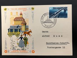 Postkarte Tag der Briefmarke 1947 Luzern