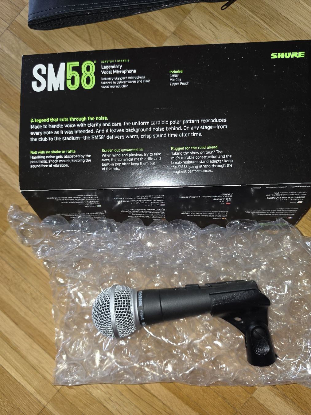 Shure Microfoni: Shure SM58 Mikrofon – Usato da Aesch BL venduto da immon 1