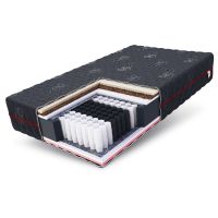 Matratze 160x200 BLACK MAX - 7 Zonen Kokos Latex - H3 - 28cm