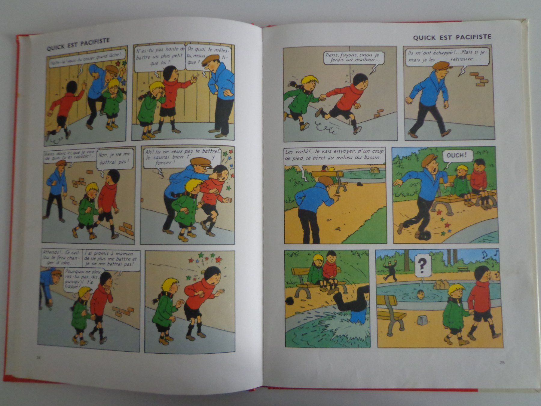 Fumetti: BD Hergé , Les exploits de Quick et Flupke, recueil 3 – Usato da Le Locle venduto da aou_rf8w 2