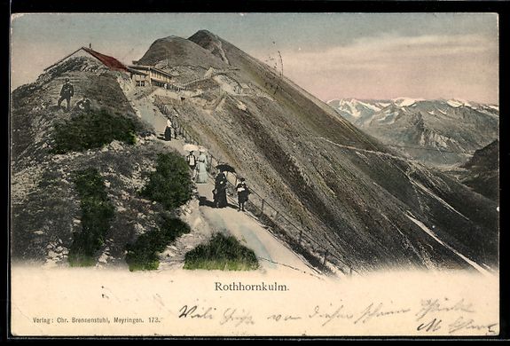 Cartoline postali: AK Brienz, Rothhornkulm – Usato da Berlin venduto da bartko-reher