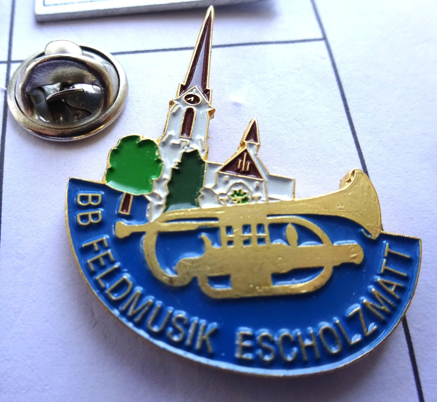 Plaquettes & Badges: Pin  B B  Feldmusik Eschholzmatt – D'occasion à Utzenstorf par BUtter81
