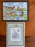 Briefmarken Spezialblatt London 1980 Industrial Archaeology