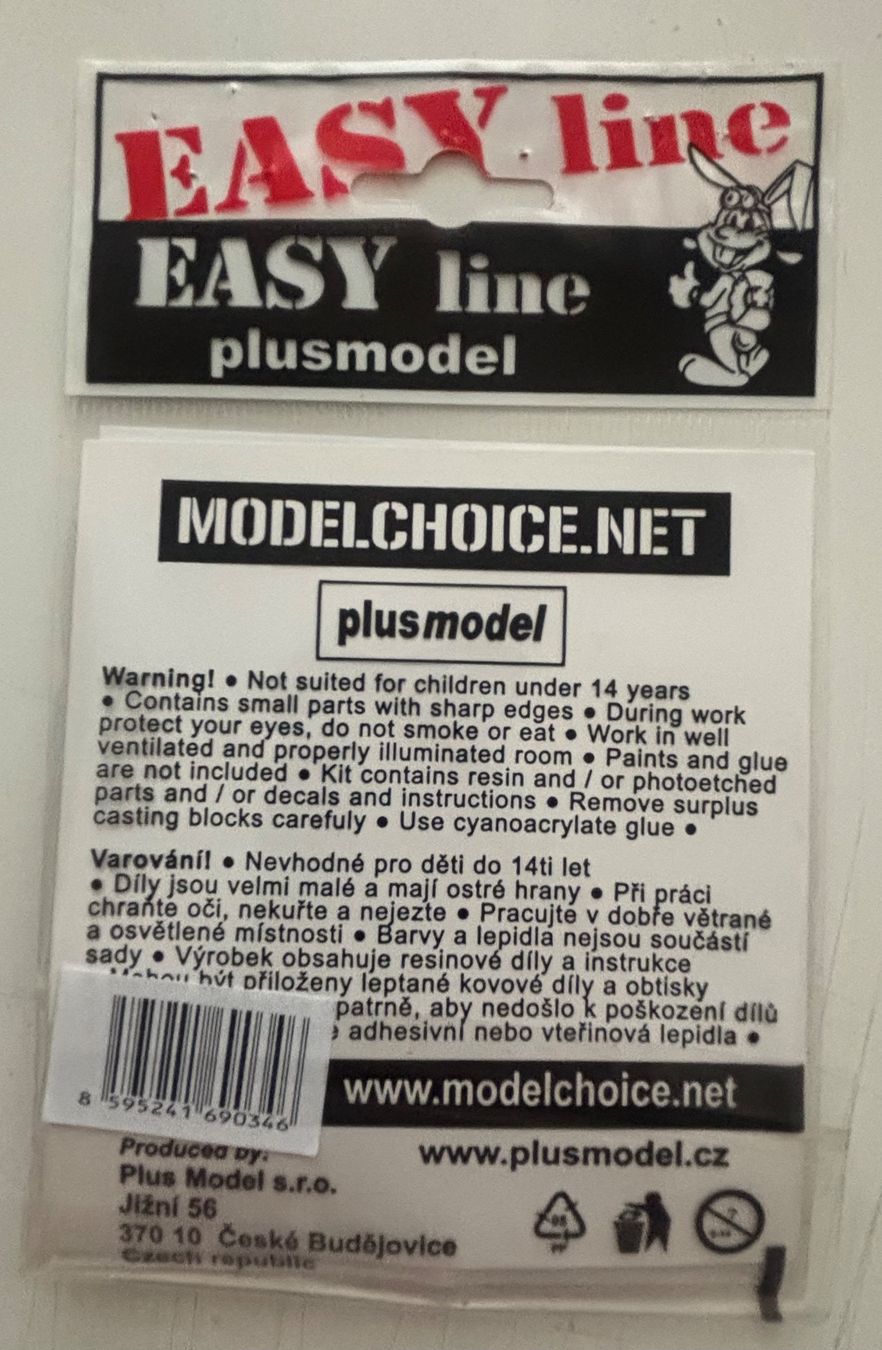 Plus Model Kit di modellismo & Modellini statici: Easy Line plusmodel - EL034 German Hot Box – Usato da Neuchâtel venduto da gefdeneuch 1