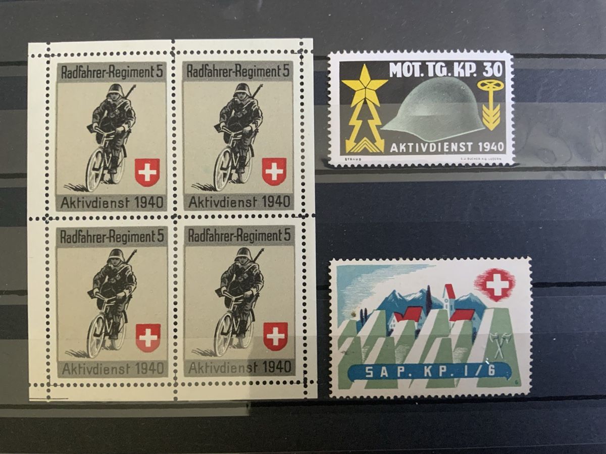 Tutti i francobolli: Soldatenmarken – Nuovo (secondo la descrizione) da Binningen venduto da chr_cr5n