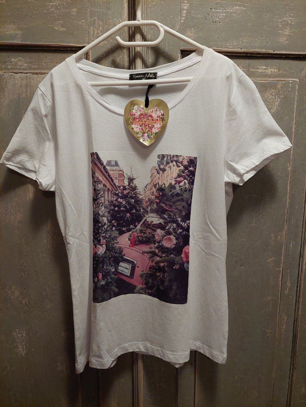 T-shirt: Romeo & Julieta - Clara White 41 M – Nuovo e nell'imballaggio originale da Besenbüren venduto da teluride89 1