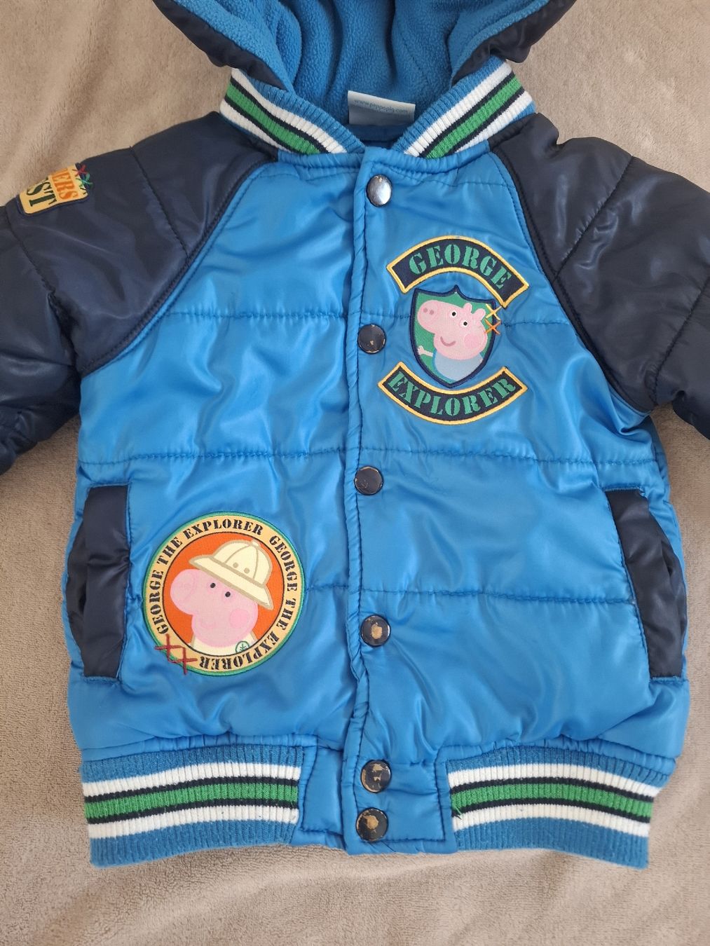 Giacche & Cappotti: Peppa Wutz Jacke George, Grösse 92-98 – Usato da Bolken venduto da nova88 1