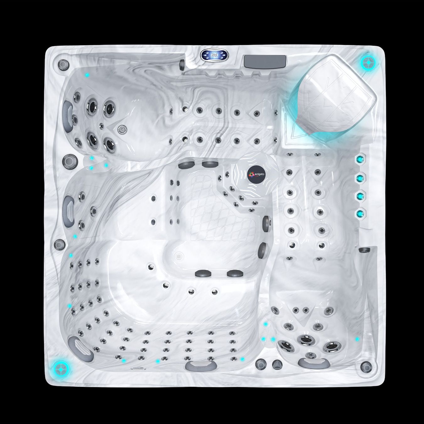 Whirlpool: Whirlpool Ohio Platin - mit Balboa Jet Therapy Sequencer – Nuovo e nell'imballaggio originale da Frauenfeld venduto da Whirlpool-Schweiz 5