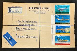REGISTERED LETTER TANZANIA-UGANDA-KENYA