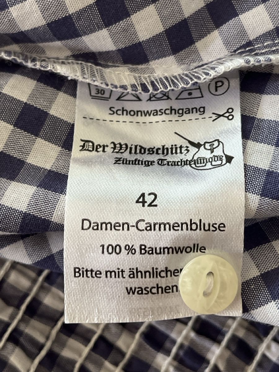 Camicette: Damen Landhausbluse / Gr. 42 – Nuovo (secondo la descrizione) da Weesen venduto da Engadinerin 3