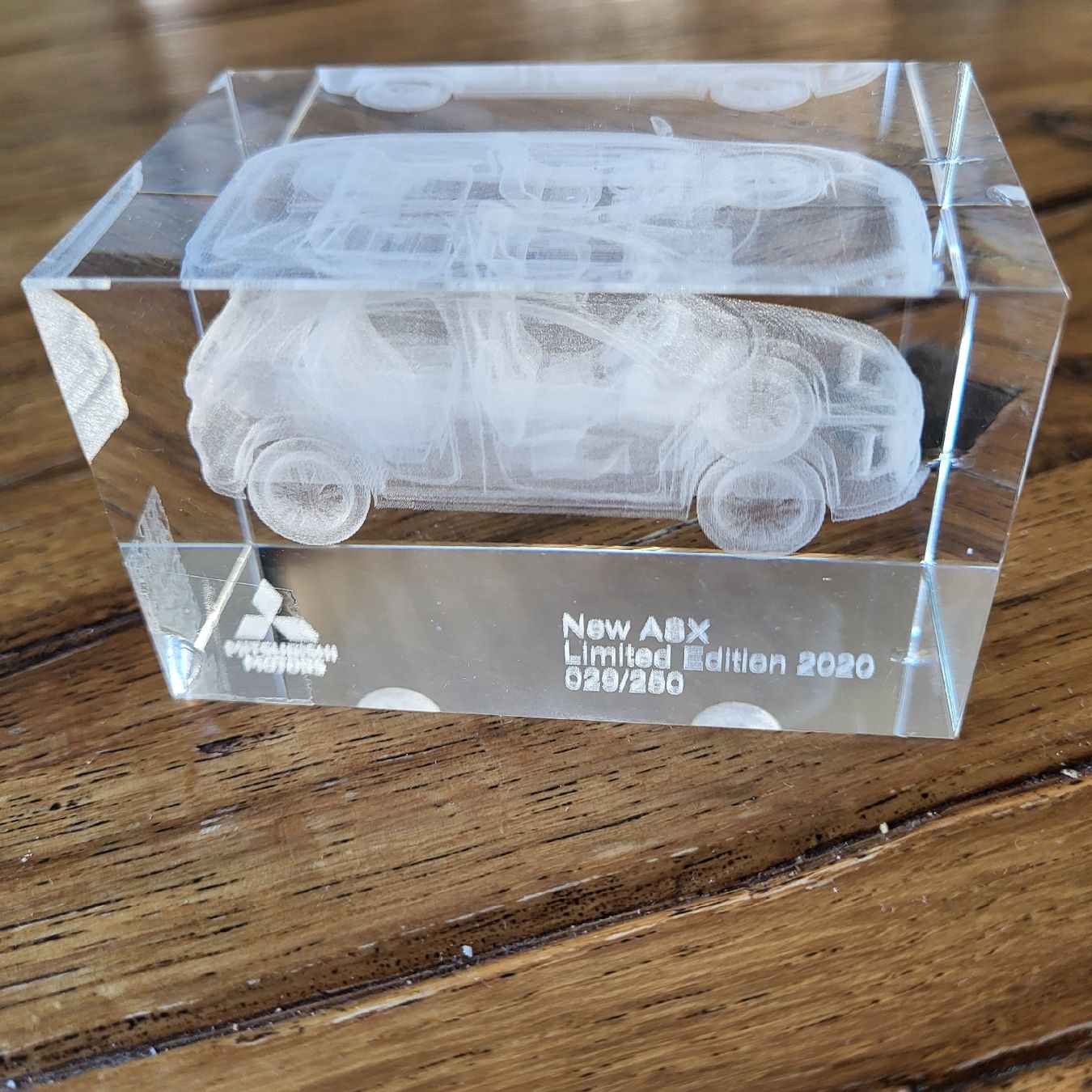 Gläser: 5 Mitsubishi 3D Glasblöcke – Gebraucht aus Kägiswil von Megafi56 5