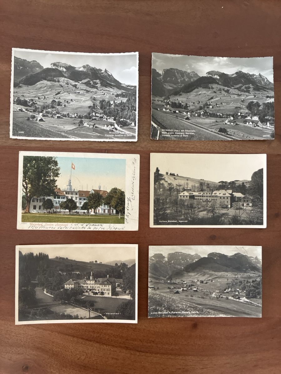 Cartes postales: 12 Ansichtskarten Schweiz von Weissbad AP. B – D'occasion à Oftringen par Cla.vD.74