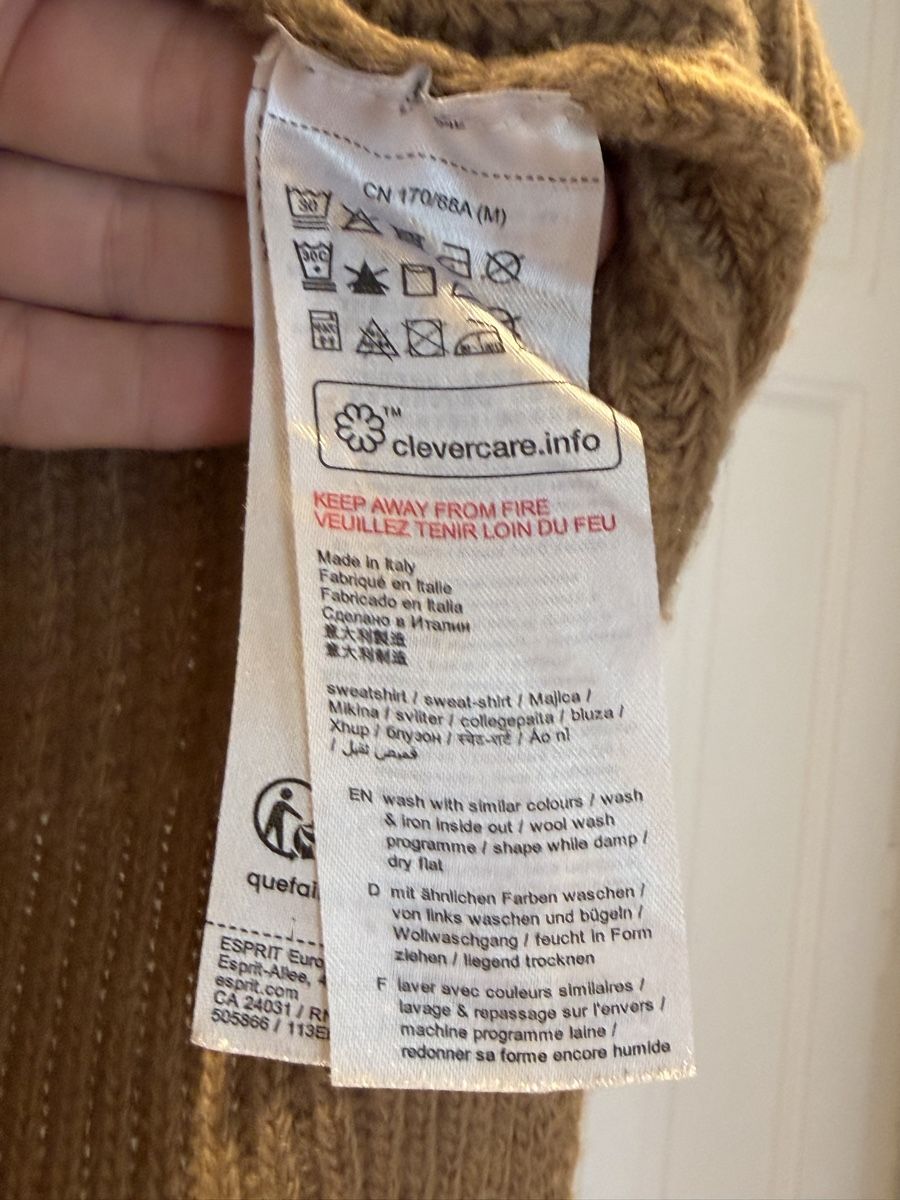 Esprit Gilets & Westen: Esprit 100% Wool Sweater Vest - Size M oversize – Neu (gemäss Beschreibung) aus Genève von jud_xrl8 3