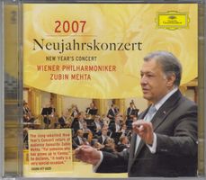 Neujahrskonzert 2007 Wiener Philharmoniker Zubin Mehta 2 CD