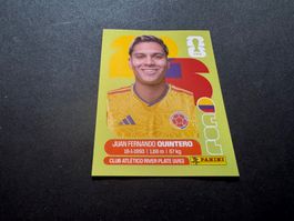 Panini Fifa WM 2026 Sticker Juan Fernando Quintero COL 15