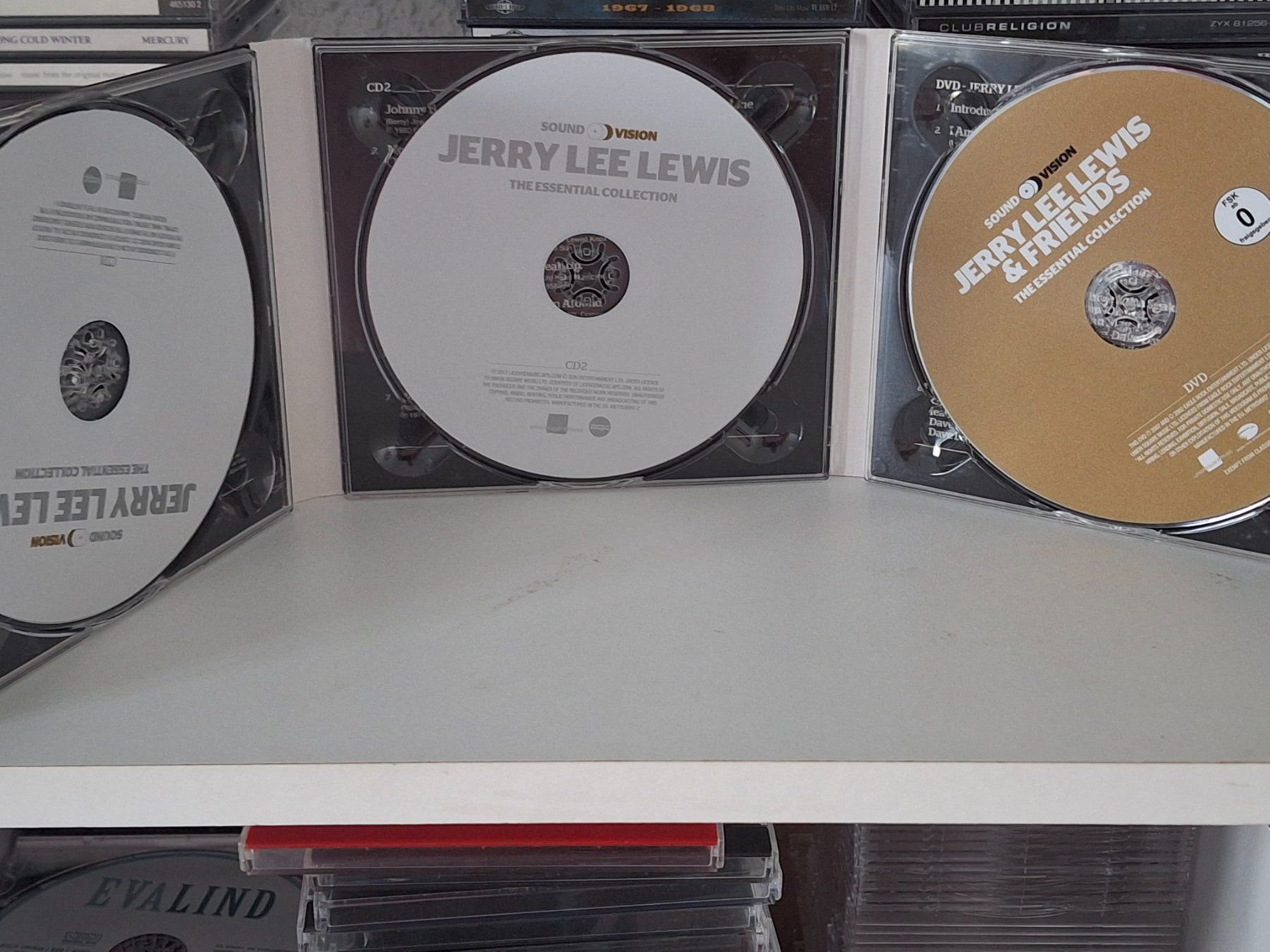 CD: 2CD+DVD Jerry Lee Lewis - The Essential Collection – Usato da Aarberg venduto da Jackup1 3