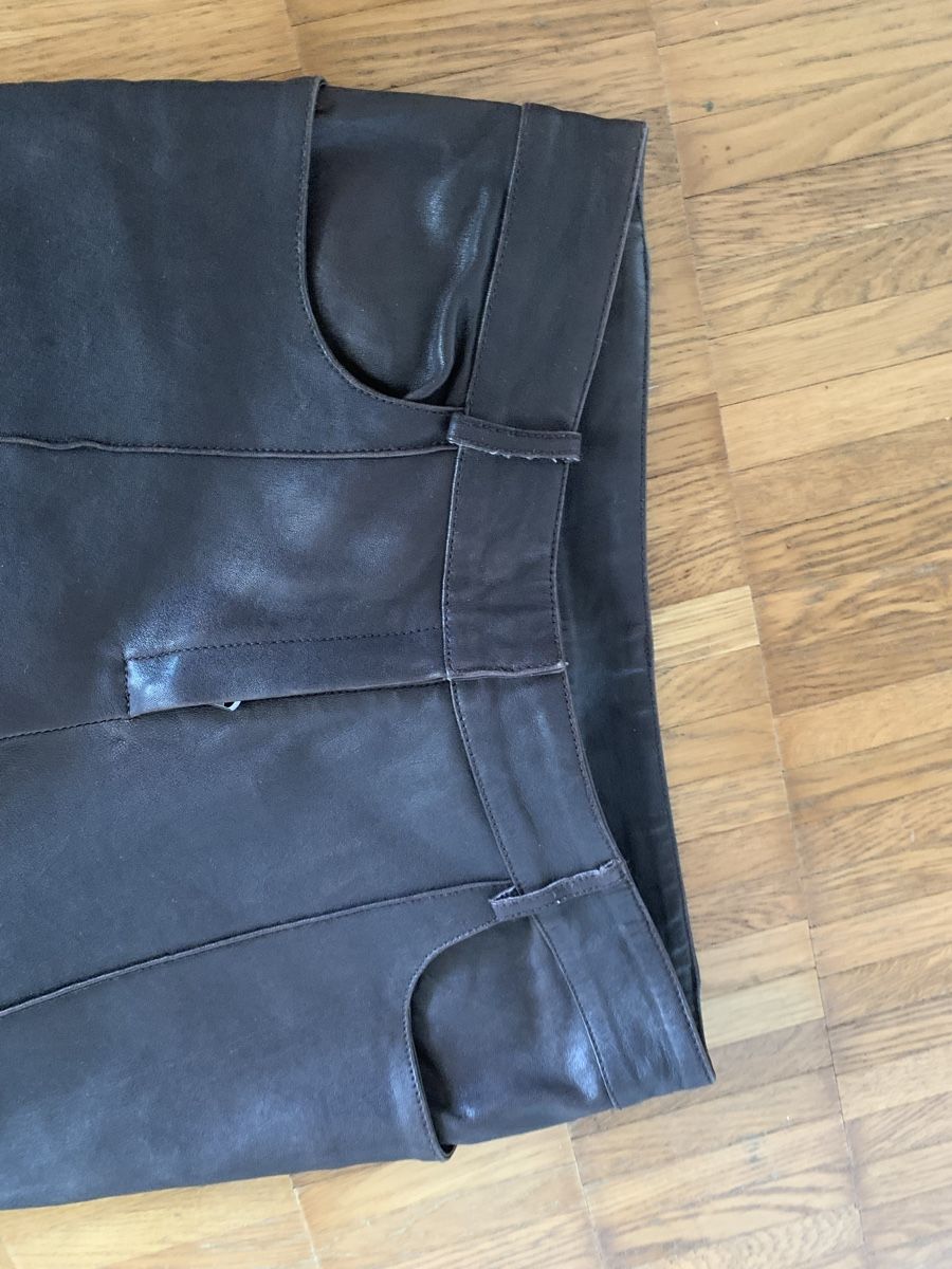 Pantaloni: Emporio armani lederhose lammleder – Usato da Zürich venduto da Nikuska32 1