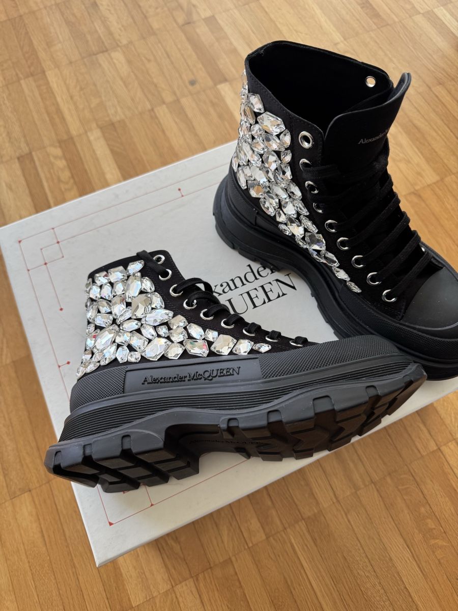 Alexander Mcqueen Scarpe da donna: Alexander mcqueen boots mit crystals Gr.38 – Nuovo e nell'imballaggio originale da Pfäffikon SZ venduto da EMMA0111 3