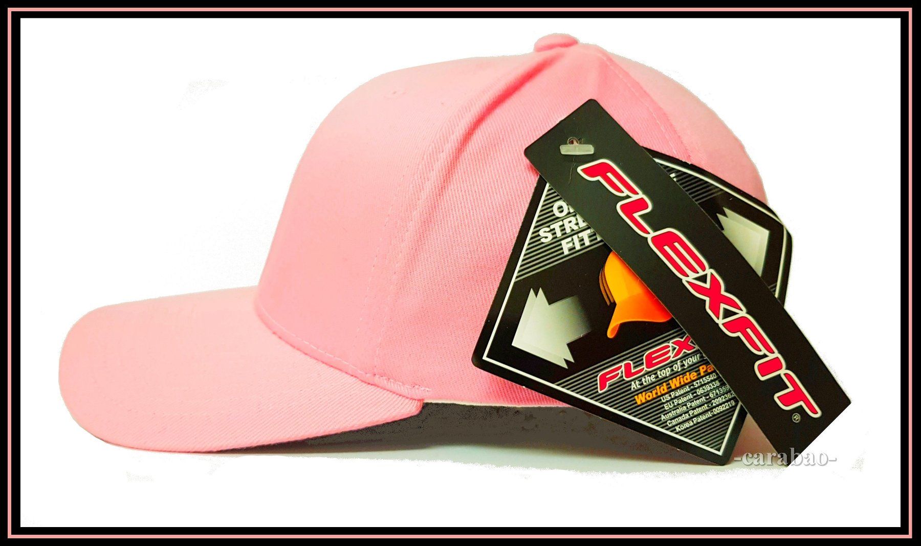 Hüte, Mützen & Caps: Original FLEXFIT® Cap / Pink / S-M – Neu (gemäss Beschreibung) aus Winterthur von -carabao- 1