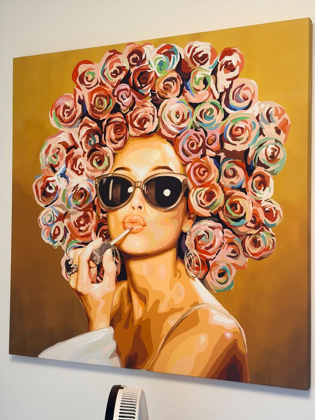 Gemälde: Huge Conforama Painting 100cm width x length – Gebraucht aus Oberägeri von aka_skz8