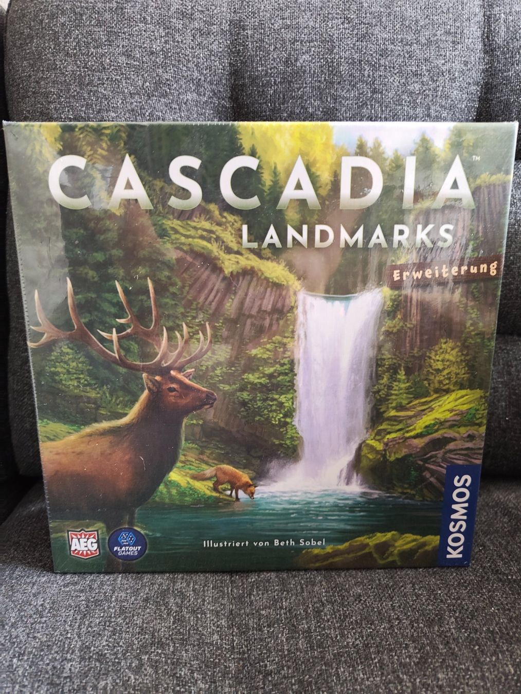 Kosmos Giochi: Cascadia Landmarks Brettspielerweiterung – Nuovo e nell'imballaggio originale da Niederrohrdorf venduto da MystoganZ