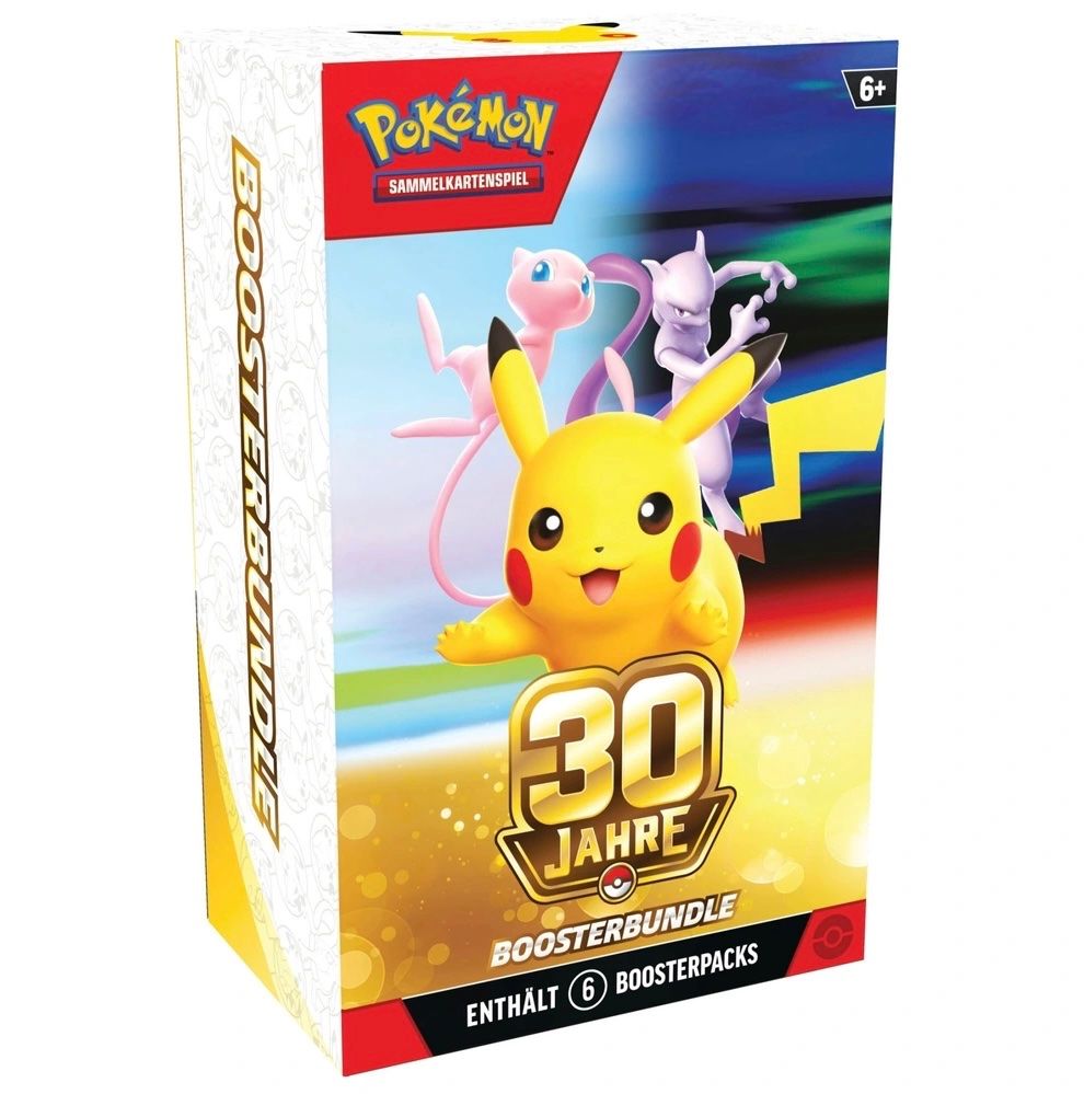 Pokémon Sammelbilder & Trading cards: Pokémon 30 Jahre  Boosterbundle DE – Neu und originalverpackt aus Horn von CornerPlanet