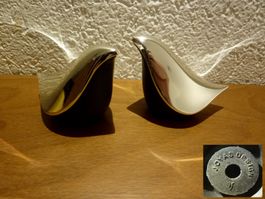 Salz-und Pfefferstreuer Paar Vintage Joyas Design versilbert