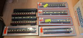 Lima DB Personenwagen 9 stück HO/DC