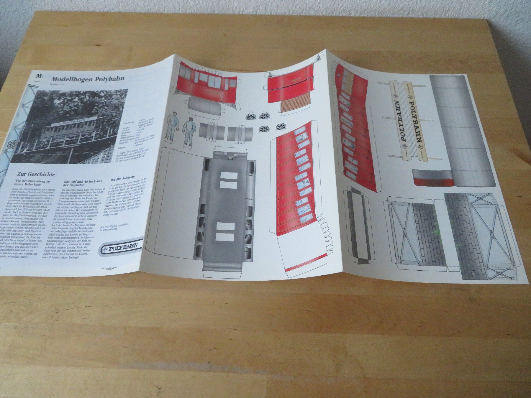 Kit bricolage: Bastelbogen Alte Polybahn – Nuovo e nell'imballaggio originale da zürich venduto da Goldimmund 2