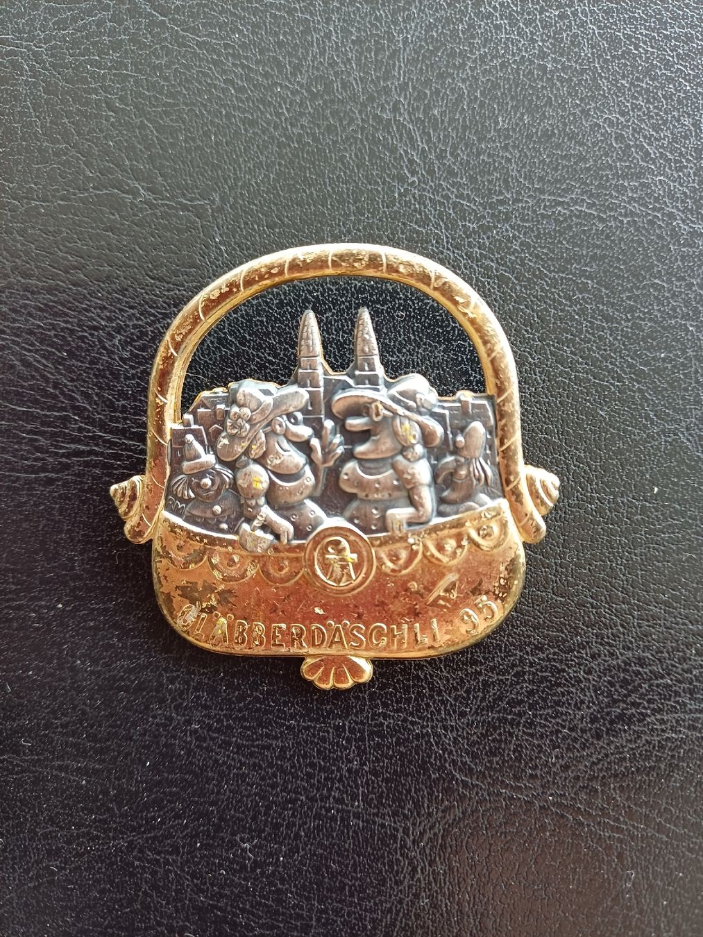 Medaglie: Basler Fasnachtsplakette 1995 – Usato da Sissach venduto da ags56