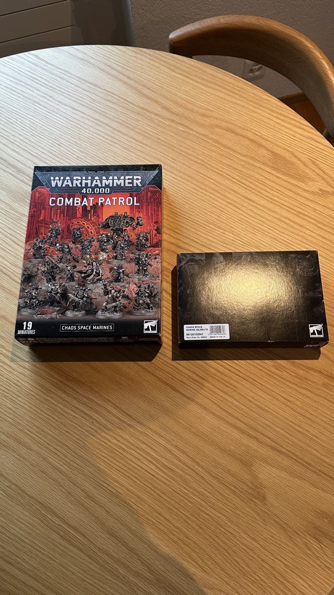 Warhammer 40k Chaos Space Marines Combat Patrol + Hellbrute (Neu und ...