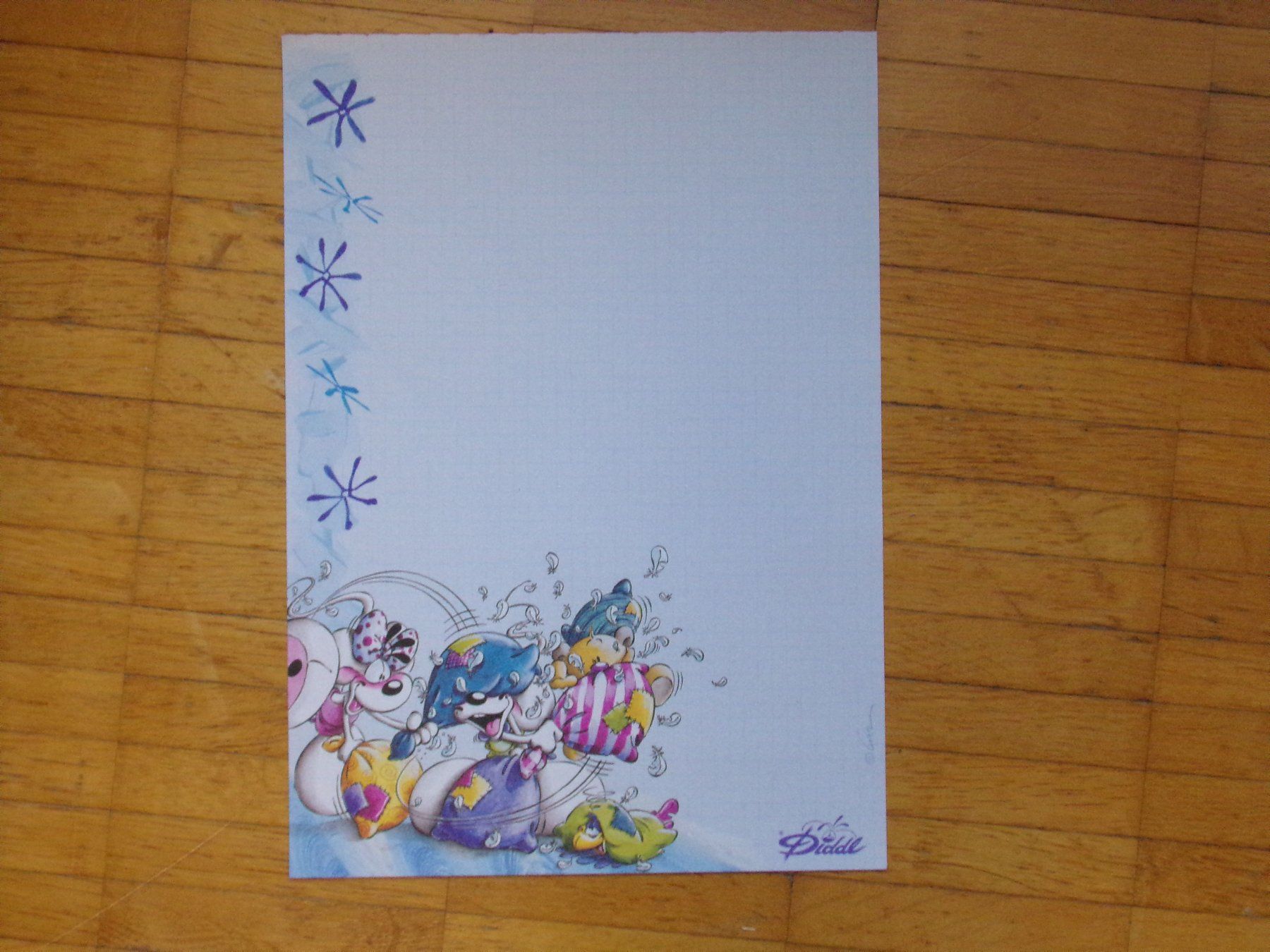 Carta: Diddl Blatt  A4  Nr. 86 – Usato da Winterthur venduto da Jessi_di