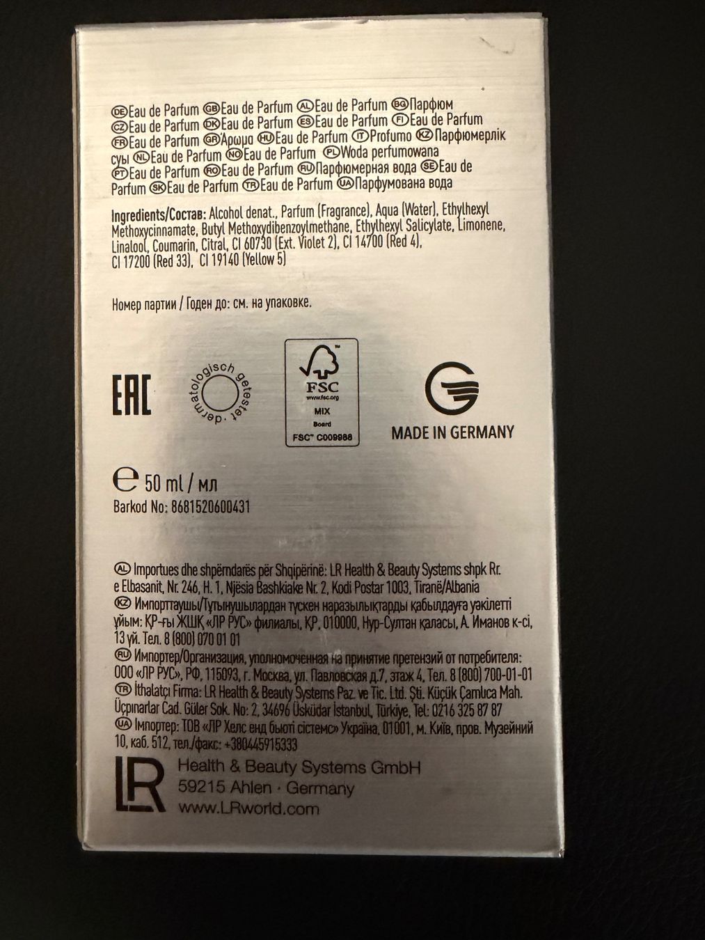 Parfum & Eau de Toilette: Bruce Willis personal Edition 50ml 🚀 – Neu (gemäss Beschreibung) aus Zürich von AKHeleneK_06 2