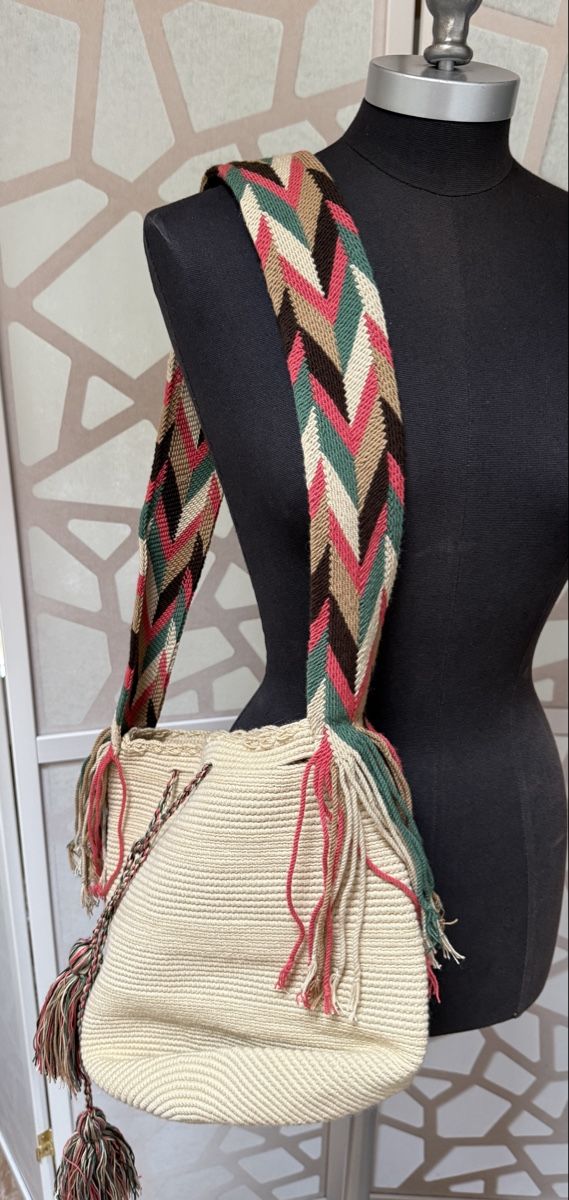 Borse: Great new columbian handmade woven bag – Nuovo e nell'imballaggio originale da Grund b. Gstaad venduto da PlageNeige 6