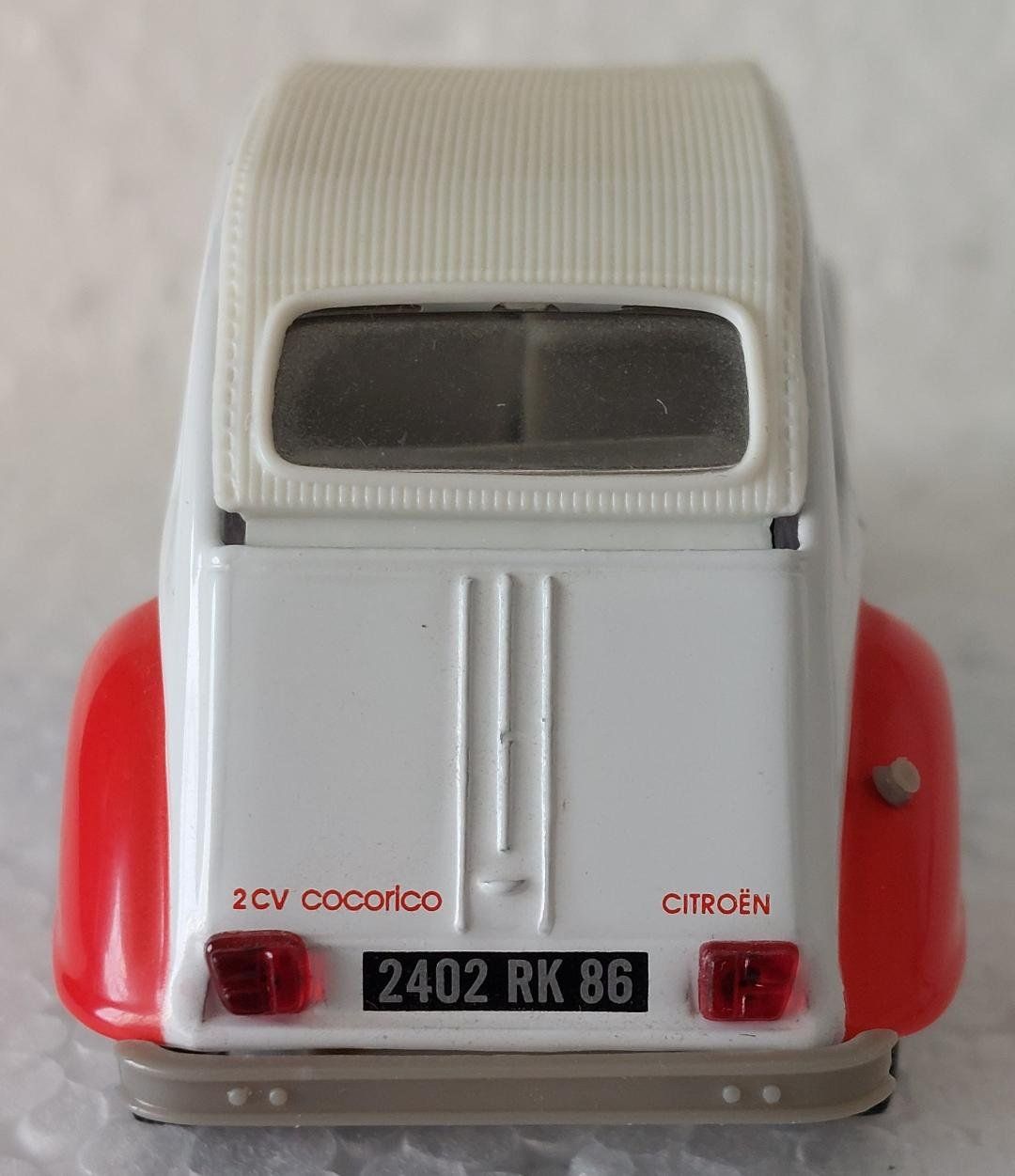 Norev Modellautos: Citroën  2CV 6  -  Cocorico   - Norev  -  1/43 – Gebraucht aus Delémont von Domdom1 3