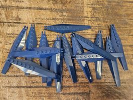 lego 57906 lot de 15 pièces Dark Blue Hinge Plate 3 x 12