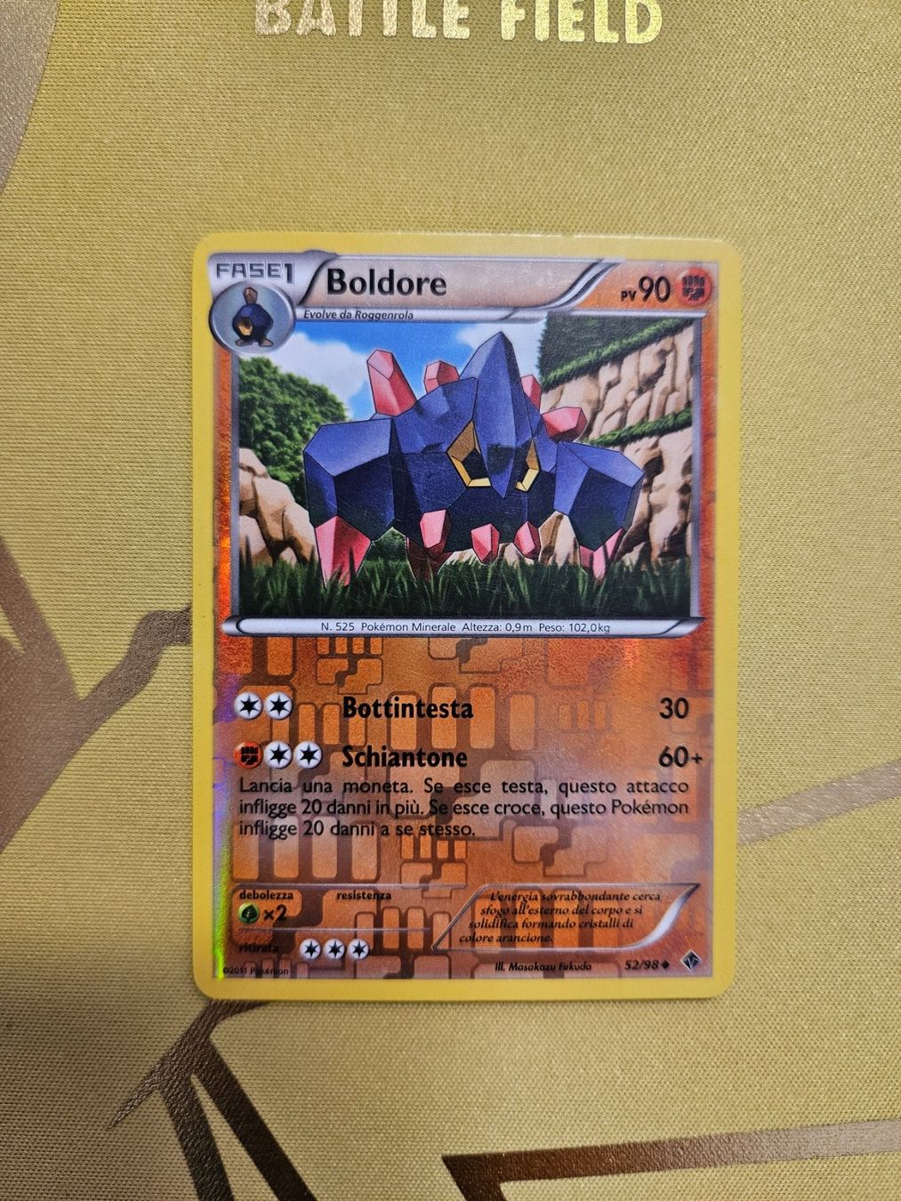Pokémon Carte collezionabili: Emerging Powers - Boldore – Usato da Bellinzona venduto da Pokemarco
