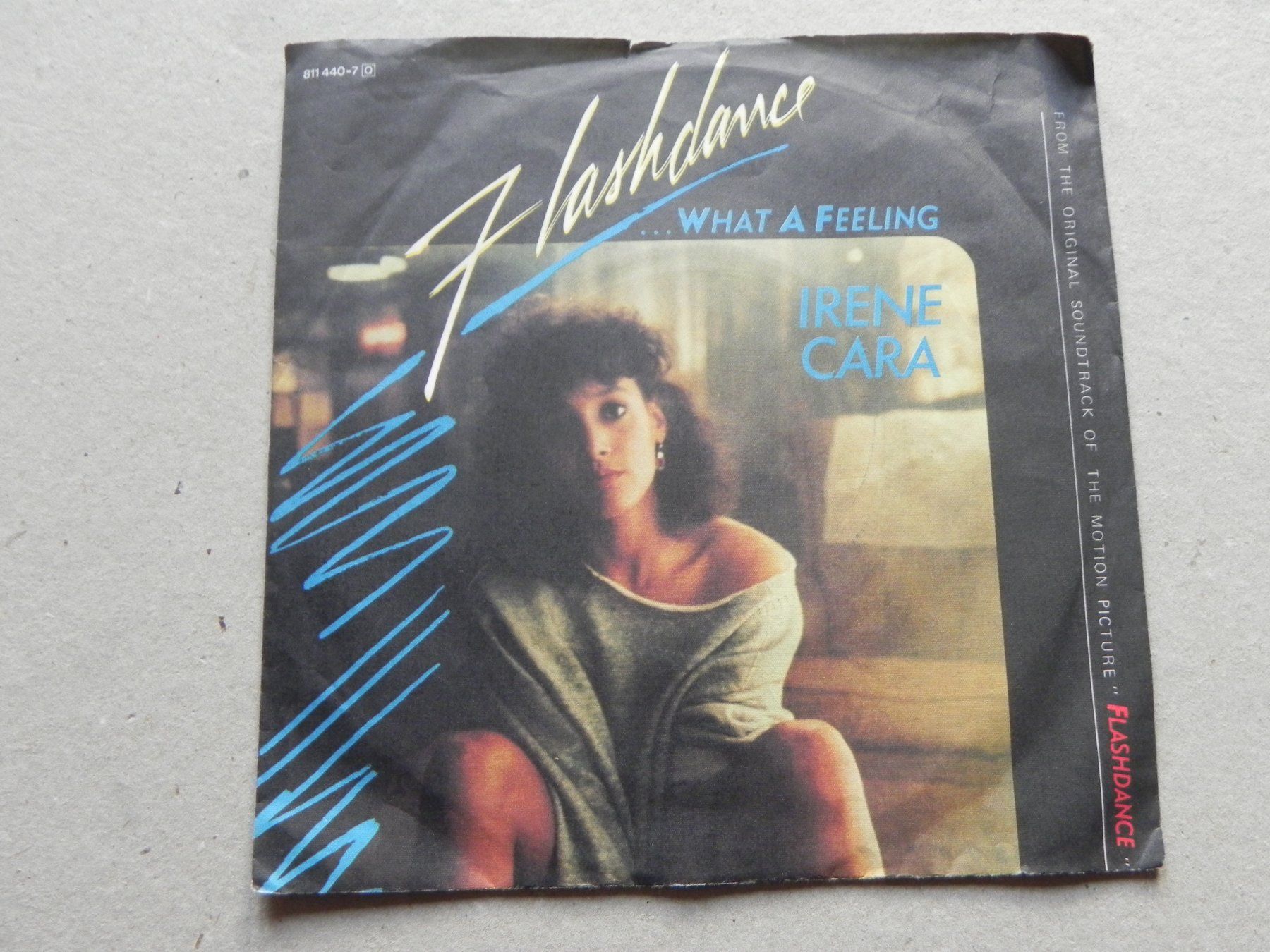 Dischi in vinile: Single 7"  Rock Pop Soundtrack Irene Cara 1983 Flashdance – Usato da Siebnen venduto da krimsie
