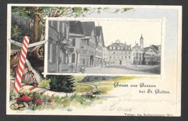 Gossau Prägekarte