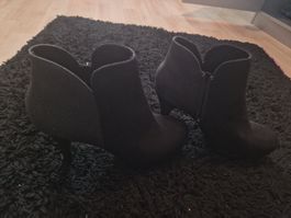 Schuhe Absatz schwarz