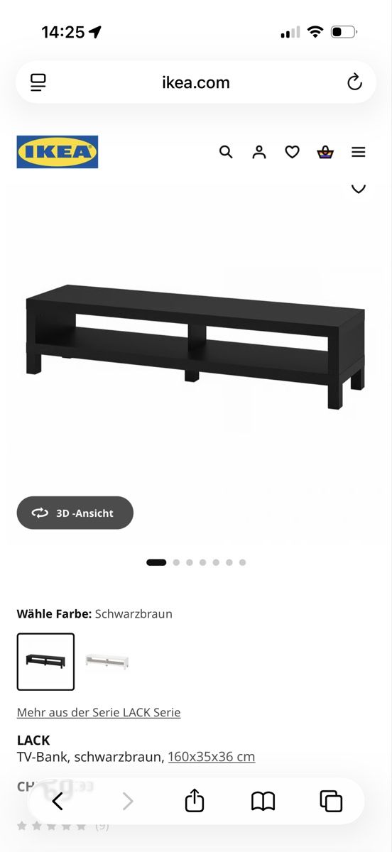 Ikea Mobili TV: Ikea TV stand 160x35x36 – Nuovo (secondo la descrizione) da Zürich venduto da llor.dell