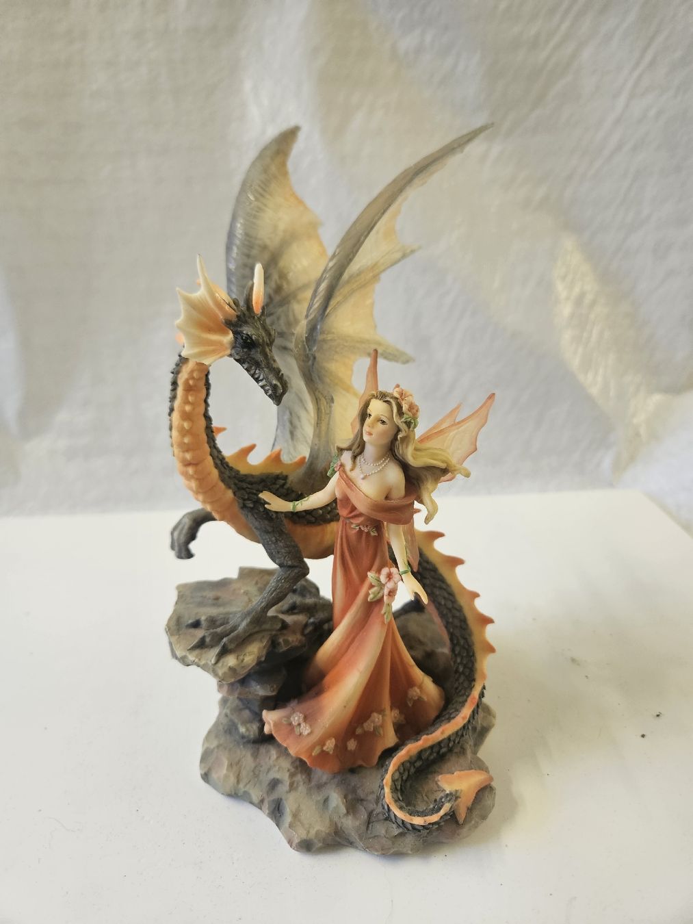 Statuette: Mysticalls Drache mit Fee – Nuovo (secondo la descrizione) da Dielsdorf venduto da Kenan997 3